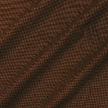 Tecido Tricoline Pied de Poule Marrom Chocolate Tom Sobre Tom (Basics & Colors)