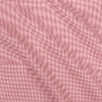 Tecido Tricoline Pied de Poule Rosa Claro Tom Sobre Tom (Basics & Colors) Tecido Tricoline Pied de Poule Rosa Claro Tom Sobre Tom (Basics & Colors)