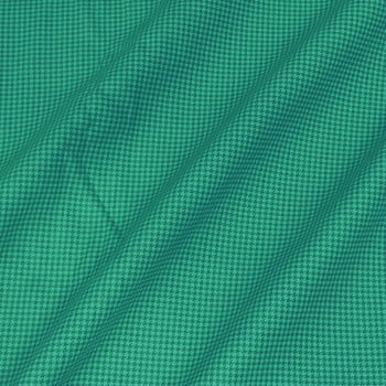 Tecido Tricoline Pied de Poule Verde Piscina Tom Sobre Tom (Basics & Colors) Tecido Tricoline Pied de Poule Verde Piscina Tom Sobre Tom (Basics & Colors)
