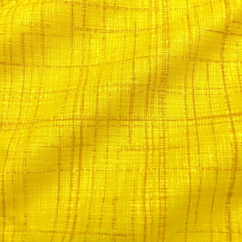 Tecido Tricoline Traminha Amarelo Canario Tom Sobre Tom