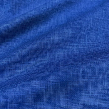 Tecido Tricoline Traminha Azul Cobalto Tom Sobre Tom (Basics & Colors) 