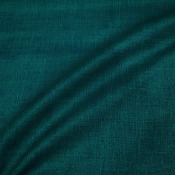Tecido Tricoline Traminha Verde Petroleo Tom Sobre Tom (Basics & Colors) 