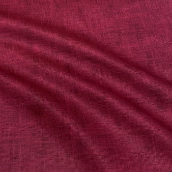 Tecido Tricoline Traminha Vermelho Carmim Tom Sobre Tom (Basics & Colors) 