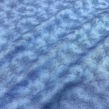 Tecidos Tricoline Poeirinha Azul Jeans Rimatex