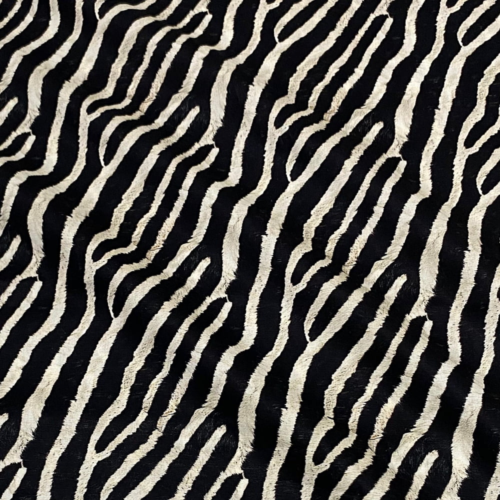 Tecido Tricoline Digital 3D Animal Print Zebra