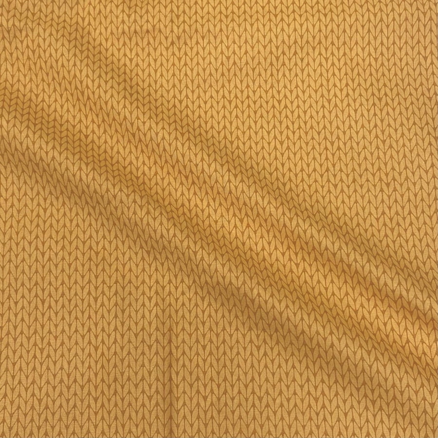 Tecido Tricoline Trico Amarelo Mostarda Tom Sobre Tom (Basics & Colors)