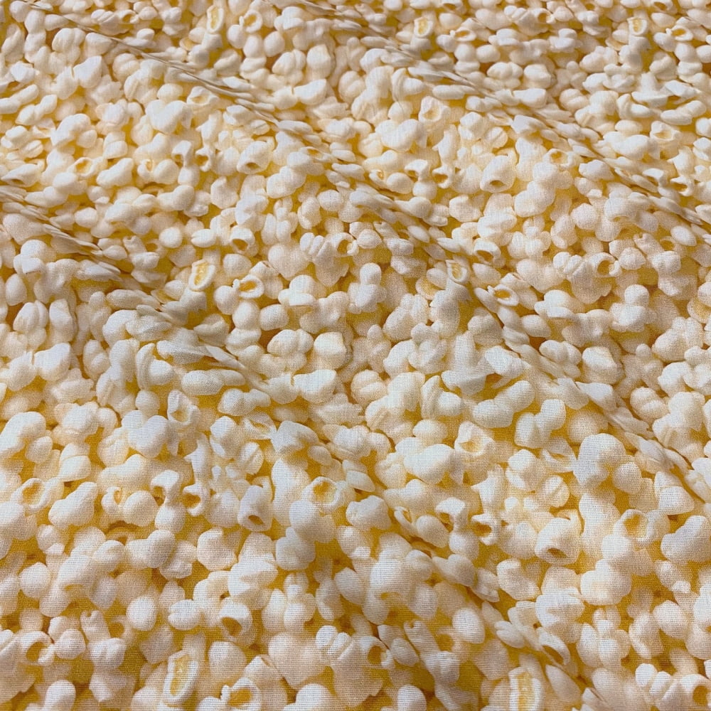 Tecido Tricoline Festa Junina Pipocas