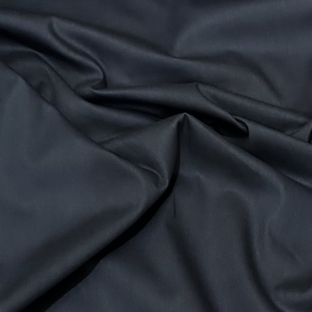 Tecido Tricoline Liso Cinza Escuro Chumbo