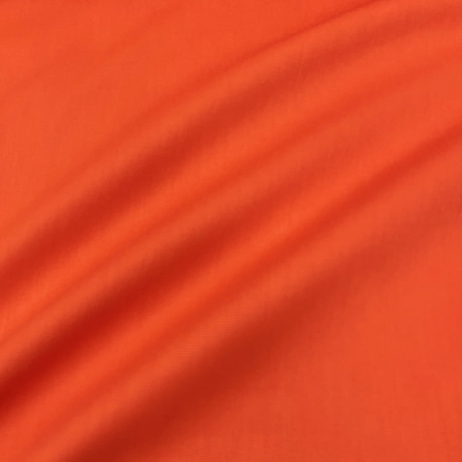 Tecido Tricoline Liso Laranja Medio
