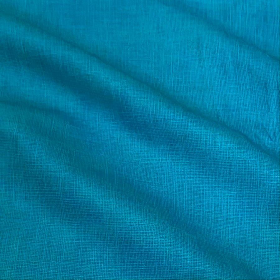 Tecido Tricoline Traminha Azul Mar Tom Sobre Tom (Basics & Colors)
