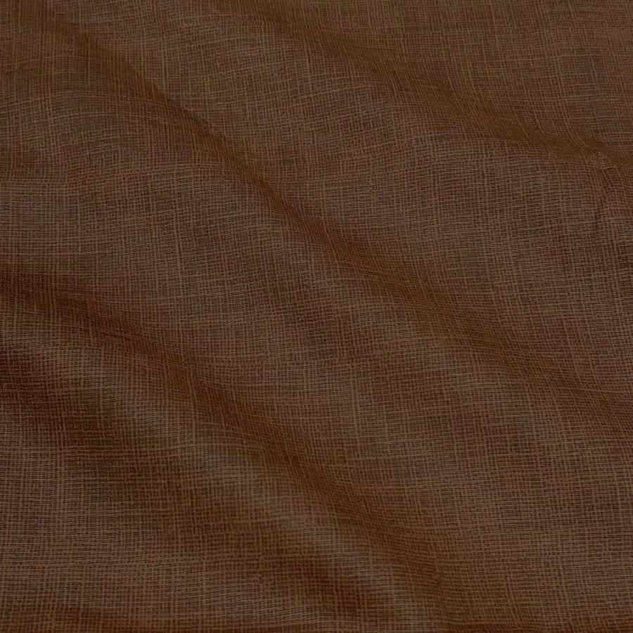 Tecido Tricoline Traminha Marrom Chocolate Tom Sobre Tom (Basics & Colors)