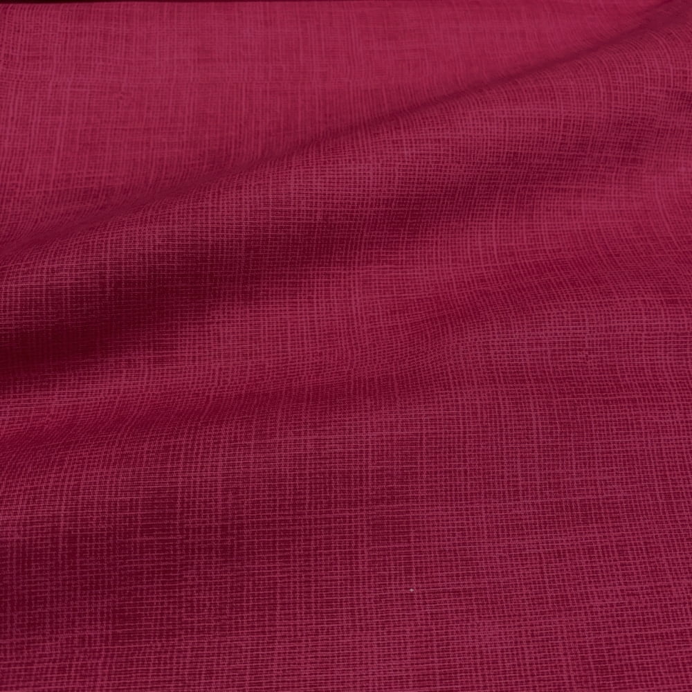 Tecido Tricoline Traminha Rosa Magenta Tom Sobre Tom (Basics & Colors)  