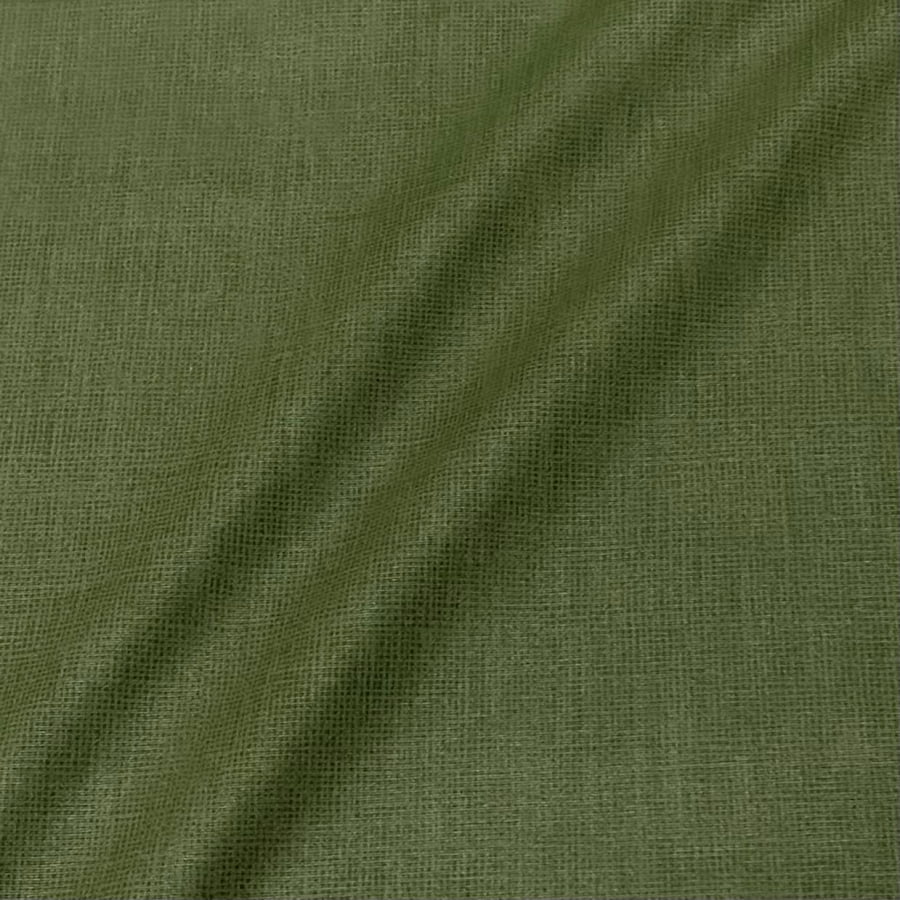 Tecido Tricoline Traminha Verde Musgo Tom Sobre Tom (Basics & Colors) 