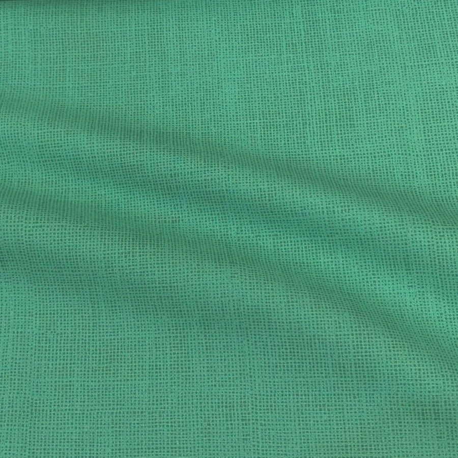 Tecido Tricoline Traminha Verde Tiffany Tom Sobre Tom (Basics & Colors) 