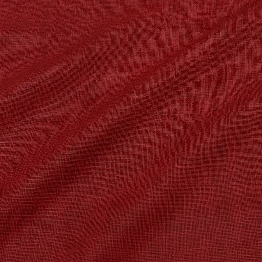 Tecido Tricoline Traminha Vermelho Tomate Tom Sobre Tom (Basics & Colors)
